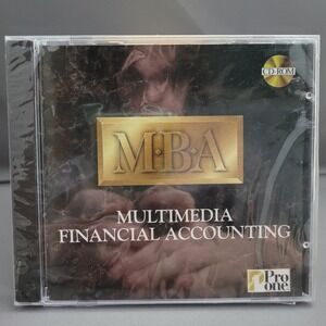 Multimedia Financial Accounting Pro One (CD-ROM, 1995) *Sealed*‎